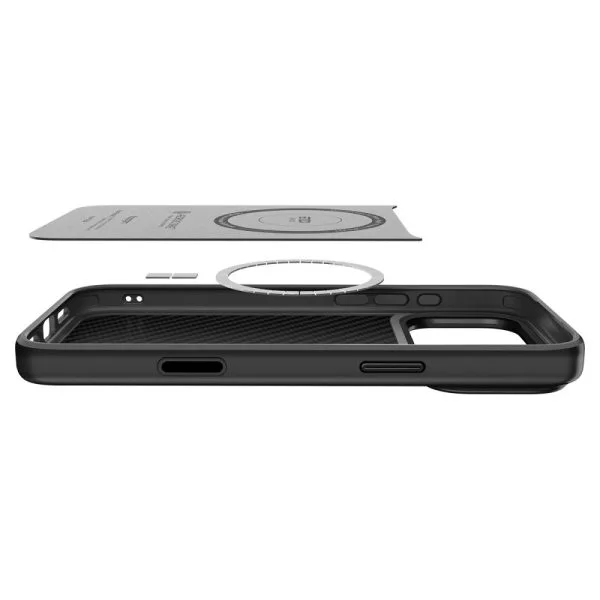 Θήκη iPhone 18 Pro Max / 17 Pro Max Spigen Enzo Aramid T MagFit MagSafe Black (ACS09906) - Image 8